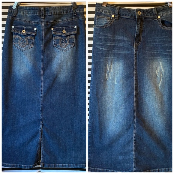 Cato Dresses & Skirts - Denim skirt